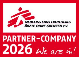Logo ERSAsoft Partner-Unternehmen Aerzte ohne Grenzen 2026 EN